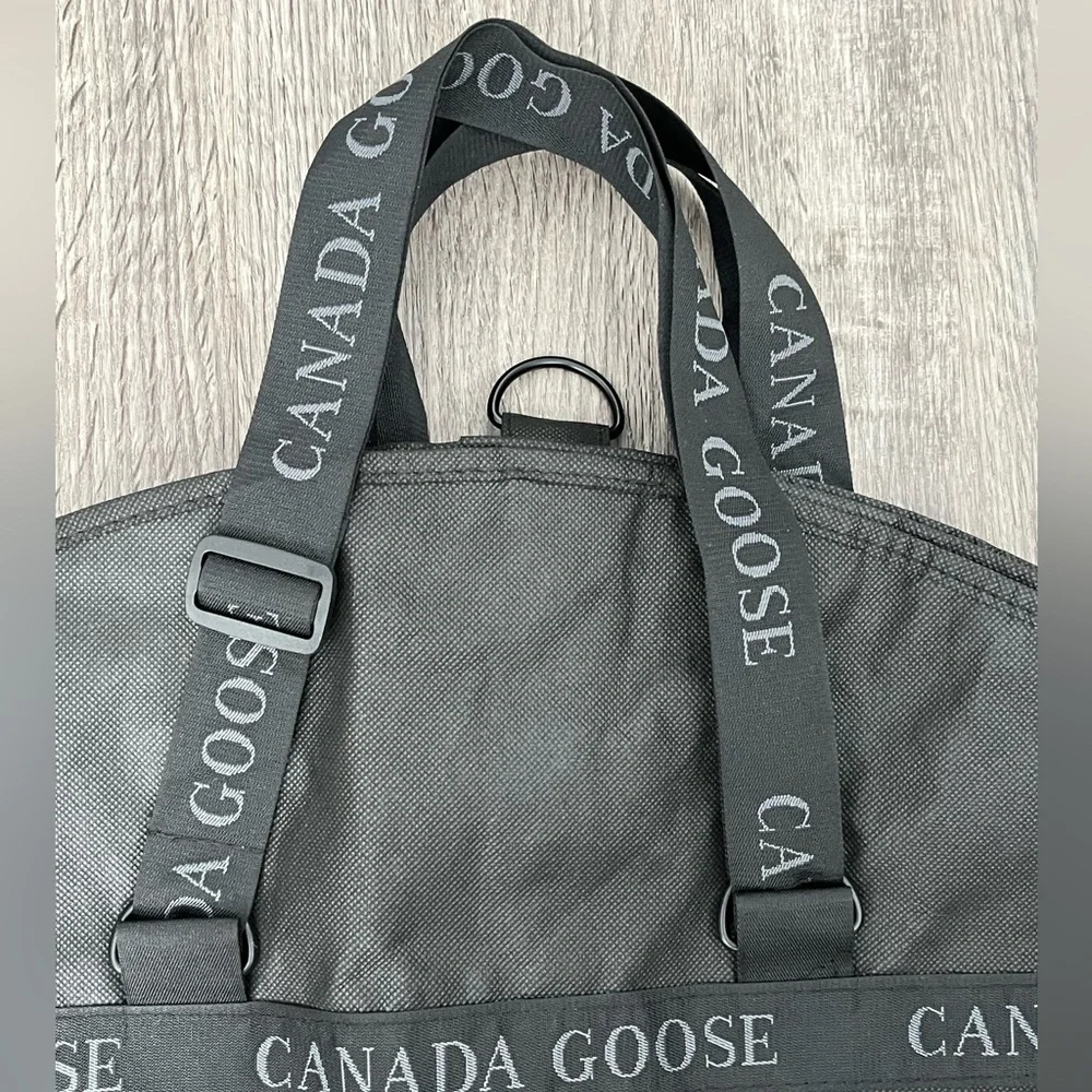 Canada Goose Garment Bag Dust Cover Coat Jacket Storage Zip Black Travel Protect